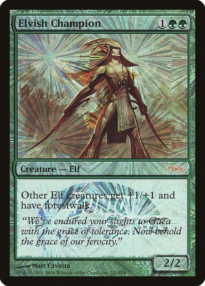 Elvish Champion (Junior Series Europe) 2 card from Junior Series Promos