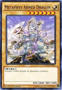 Metaphys Armed Dragon DUEA-EN003 card from Duelist Alliance