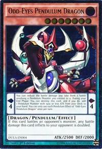 Odd-Eyes Pendulum Dragon (UTR) DUEA-EN004 card from Duelist Alliance
