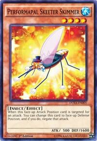 Performapal Skeeter Skimmer DUEA-EN005 card from Duelist Alliance