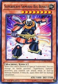 Superheavy Samurai Big Benkei DUEA-EN013 card from Duelist Alliance