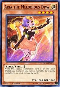 Aria the Melodious Diva DUEA-EN014 card from Duelist Alliance