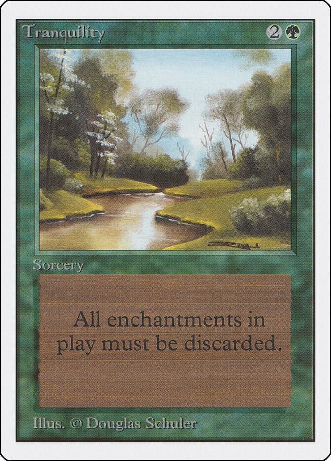 Tranquility card from Unlimited Edition
