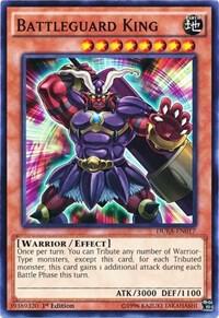 Battleguard King DUEA-EN017 card from Duelist Alliance