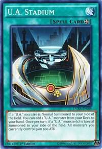 U.A. Stadium DUEA-EN089 card from Duelist Alliance