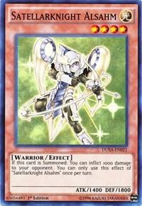 Satellarknight Alsahm DUEA-EN021 card from Duelist Alliance