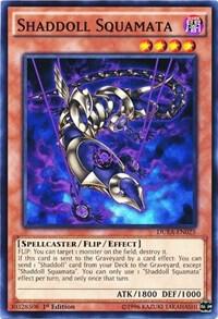 Shaddoll Squamata DUEA-EN025 card from Duelist Alliance