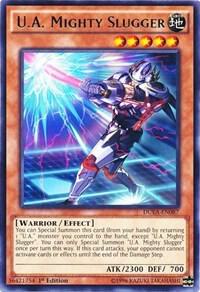 U.A. Mighty Slugger DUEA-EN087 card from Duelist Alliance