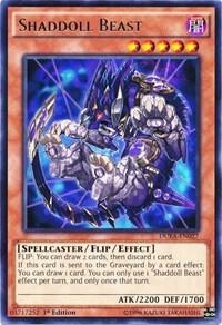 Shaddoll Beast DUEA-EN027 card from Duelist Alliance