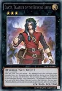 Dante, Traveler of the Burning Abyss DUEA-EN085 card from Duelist Alliance
