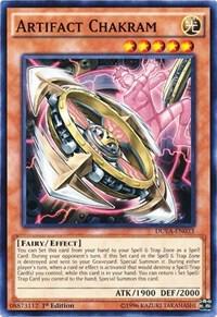 Artifact Chakram DUEA-EN033 card from Duelist Alliance