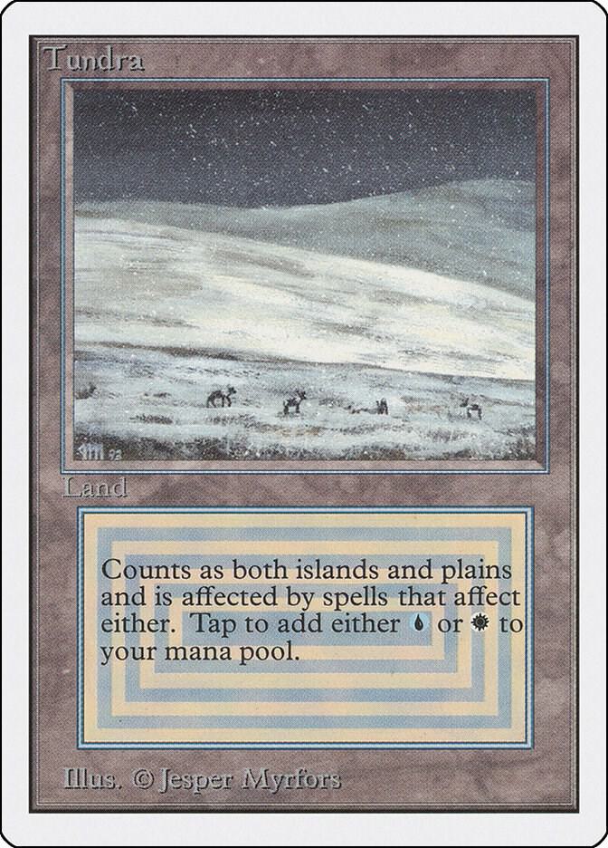 Tundra card from Unlimited Edition
