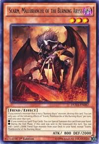 Scarm, Malebranche of the Burning Abyss DUEA-EN082 card from Duelist Alliance