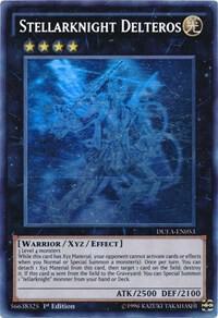 Stellarknight Delteros (Ghost Rare) DUEA-EN053 card from Duelist Alliance