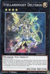 Stellarknight Delteros DUEA-EN053 card from Duelist Alliance