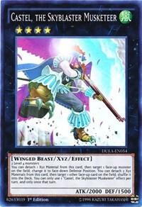 Castel, the Skyblaster Musketeer DUEA-EN054 card from Duelist Alliance