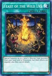 Feast of the Wild LV5 DUEA-EN056 card from Duelist Alliance
