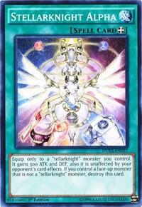 Stellarknight Alpha DUEA-EN057 card from Duelist Alliance