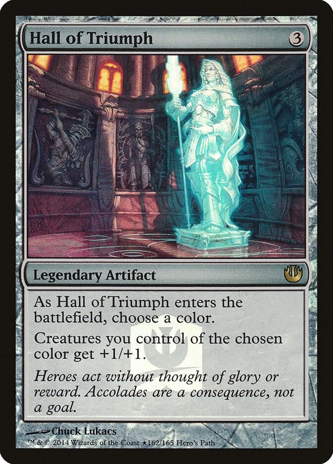 Hall of Triumph 162 card from Game Day & Store Championship Promos