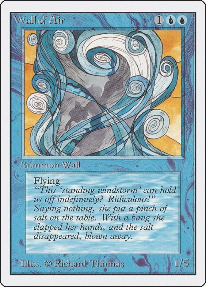 Wall of Air card from Unlimited Edition
