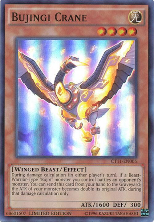 Bujingi Crane CT11-EN005 card from 2014 Mega-Tins