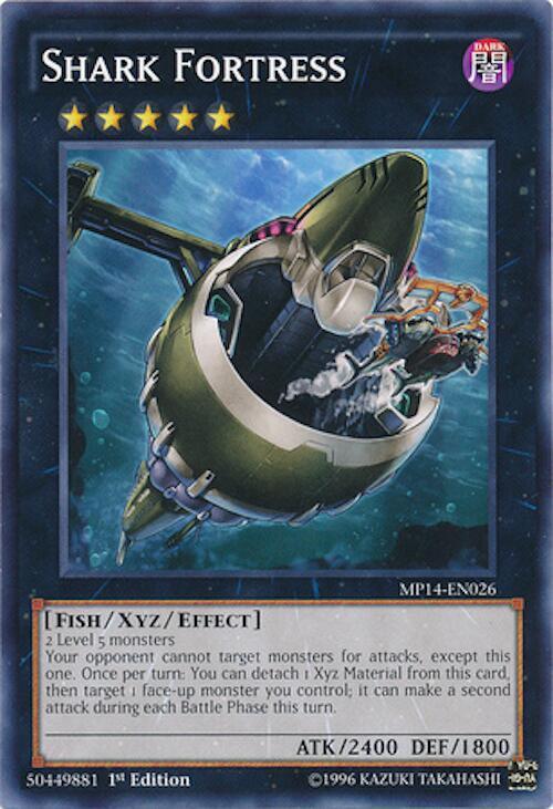 Shark Fortress MP14-EN026 card from 2014 Mega-Tins Mega Pack