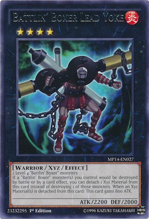 Battlin' Boxer Lead Yoke MP14-EN027 card from 2014 Mega-Tins Mega Pack