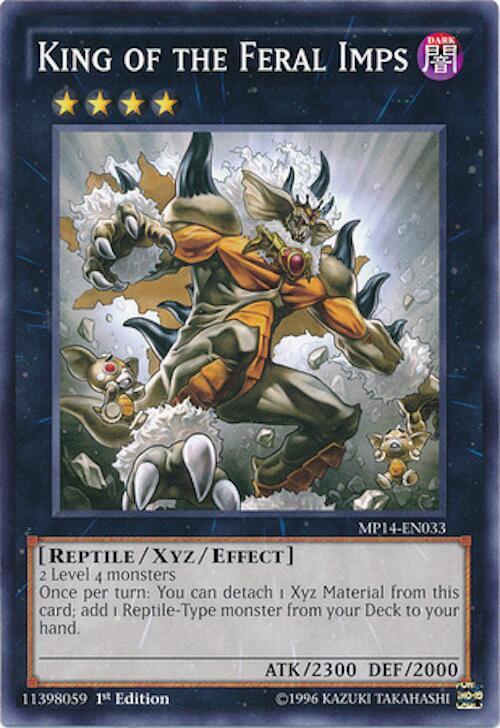 King of the Feral Imps MP14-EN033 card from 2014 Mega-Tins Mega Pack