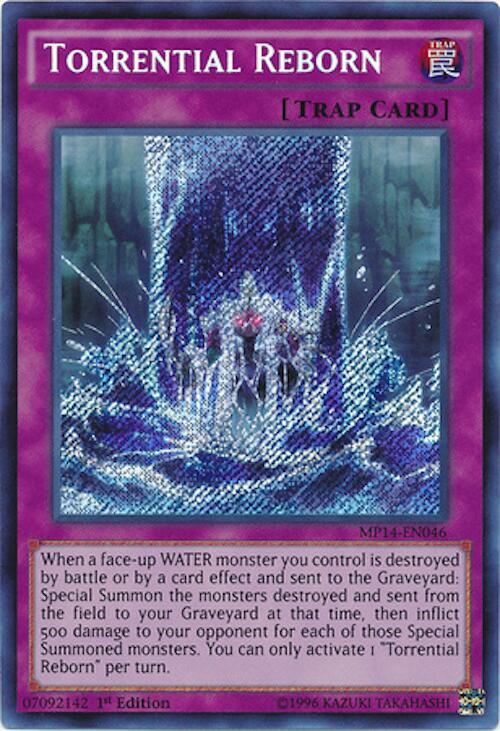 Torrential Reborn MP14-EN046 card from 2014 Mega-Tins Mega Pack