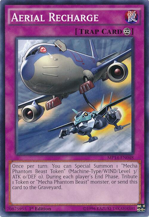 Aerial Recharge MP14-EN048 card from 2014 Mega-Tins Mega Pack