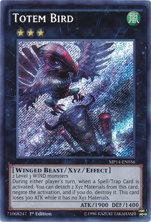 Totem Bird MP14-EN056 card from 2014 Mega-Tins Mega Pack