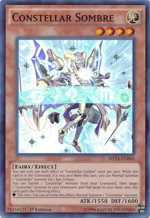 Constellar Sombre MP14-EN060 card from 2014 Mega-Tins Mega Pack