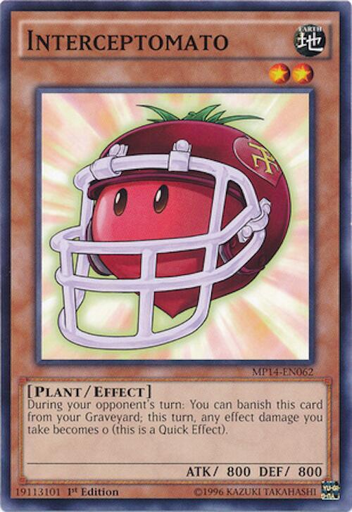 Interceptomato MP14-EN062 card from 2014 Mega-Tins Mega Pack