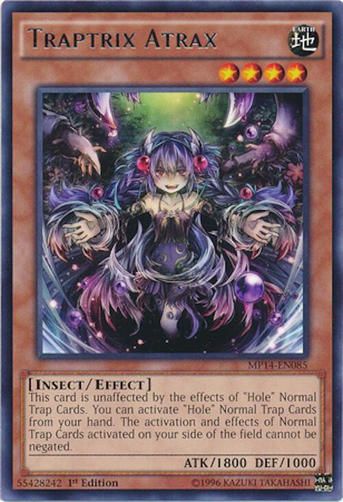 Traptrix Atrax MP14-EN085 card from 2014 Mega-Tins Mega Pack