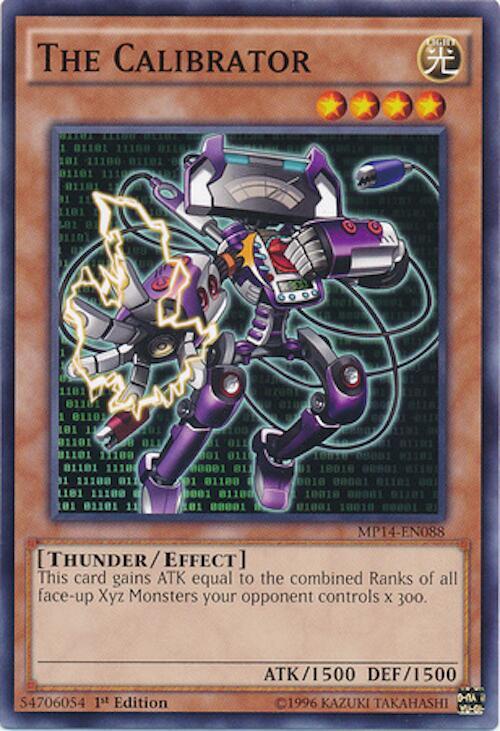 The Calibrator MP14-EN088 card from 2014 Mega-Tins Mega Pack