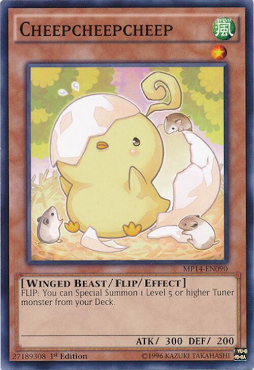 Cheepcheepcheep MP14-EN090 card from 2014 Mega-Tins Mega Pack