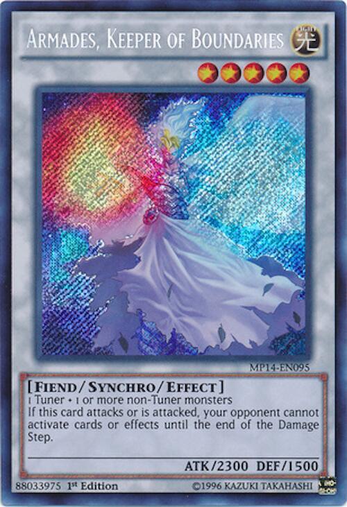 Armades, Keeper of Boundaries MP14-EN095 card from 2014 Mega-Tins Mega Pack
