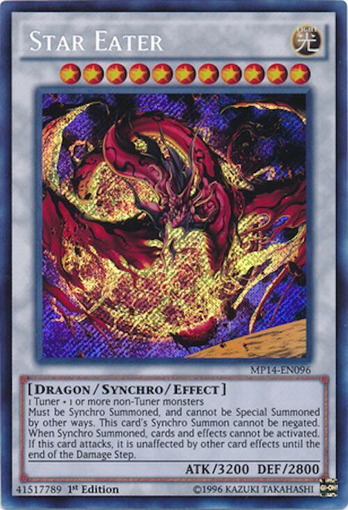 Star Eater MP14-EN096 card from 2014 Mega-Tins Mega Pack