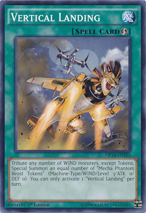 Vertical Landing MP14-EN103 card from 2014 Mega-Tins Mega Pack