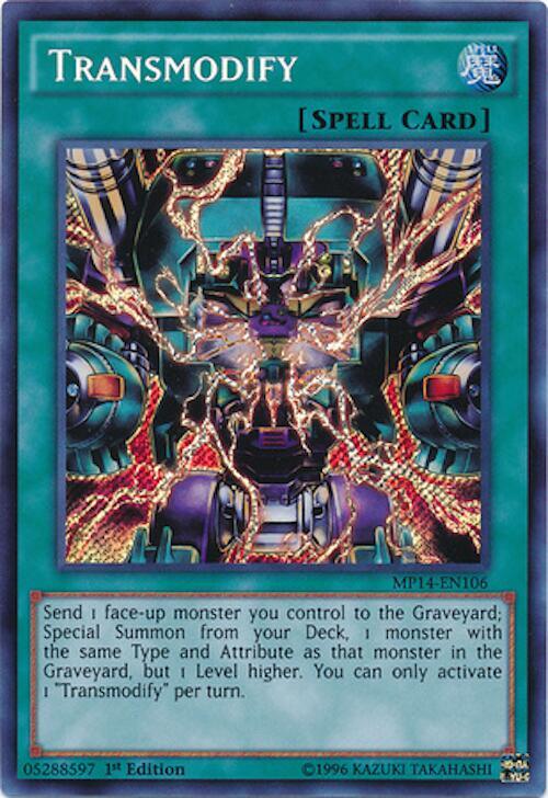 Transmodify MP14-EN106 card from 2014 Mega-Tins Mega Pack