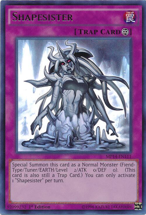 Shapesister MP14-EN111 card from 2014 Mega-Tins Mega Pack