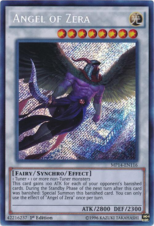 Angel of Zera MP14-EN116 card from 2014 Mega-Tins Mega Pack