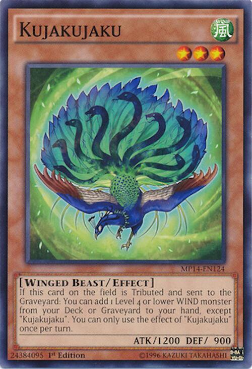 Kujakujaku MP14-EN124 card from 2014 Mega-Tins Mega Pack