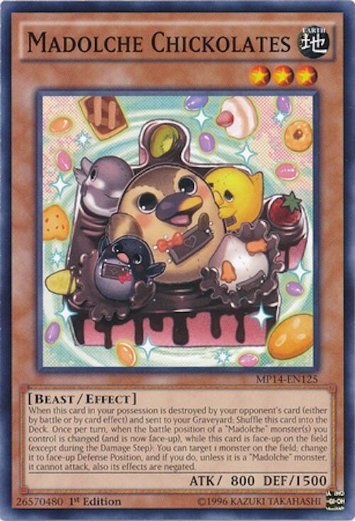 Madolche Chickolates MP14-EN125 card from 2014 Mega-Tins Mega Pack