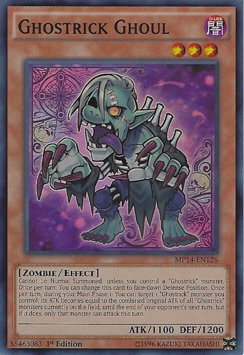 Ghostrick Ghoul MP14-EN126 card from 2014 Mega-Tins Mega Pack
