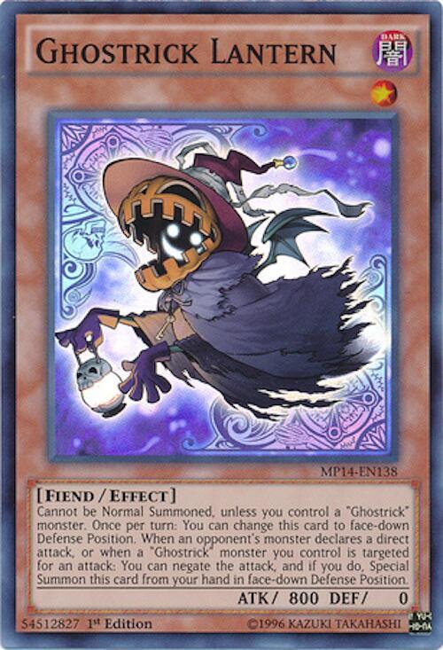 Ghostrick Lantern MP14-EN138 card from 2014 Mega-Tins Mega Pack