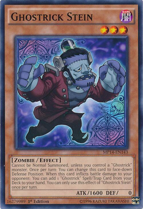 Ghostrick Stein MP14-EN143 card from 2014 Mega-Tins Mega Pack