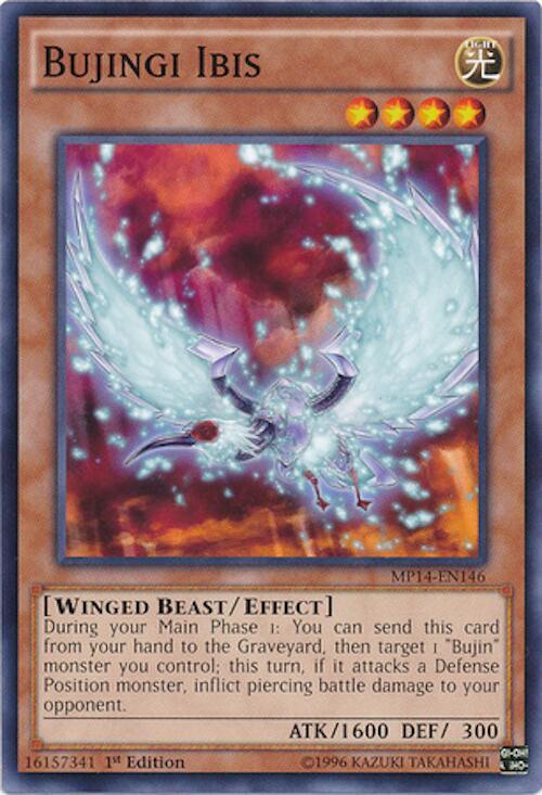 Bujingi Ibis MP14-EN146 card from 2014 Mega-Tins Mega Pack