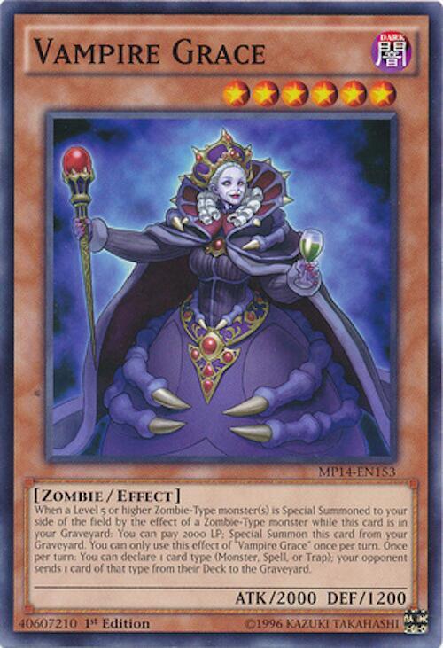 Vampire Grace MP14-EN153 card from 2014 Mega-Tins Mega Pack