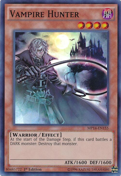Vampire Hunter MP14-EN155 card from 2014 Mega-Tins Mega Pack